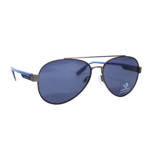 Converse Disrupt Mens Aviator Sunglasses - Matte Dark Root / Blue - NWT